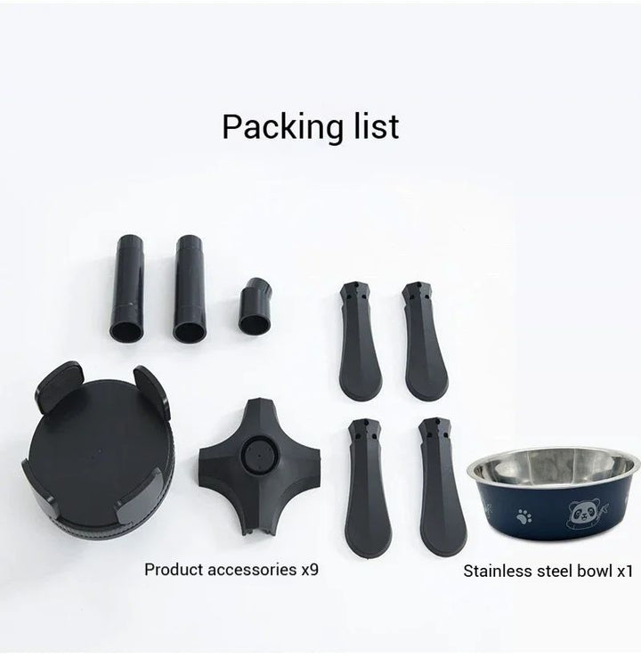 Elevate Your Pet's Dining Experience with Our Adjustable Elevated Dog Food Bowls Stand