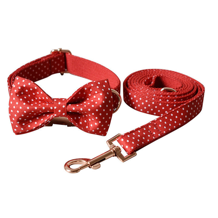 The Ultimate Red Dot Dog Leash: Style Meets Functionality