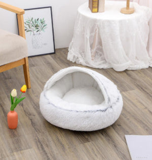 The Ultimate Comfort: 2 In 1 Dog And Cat Bed Pet