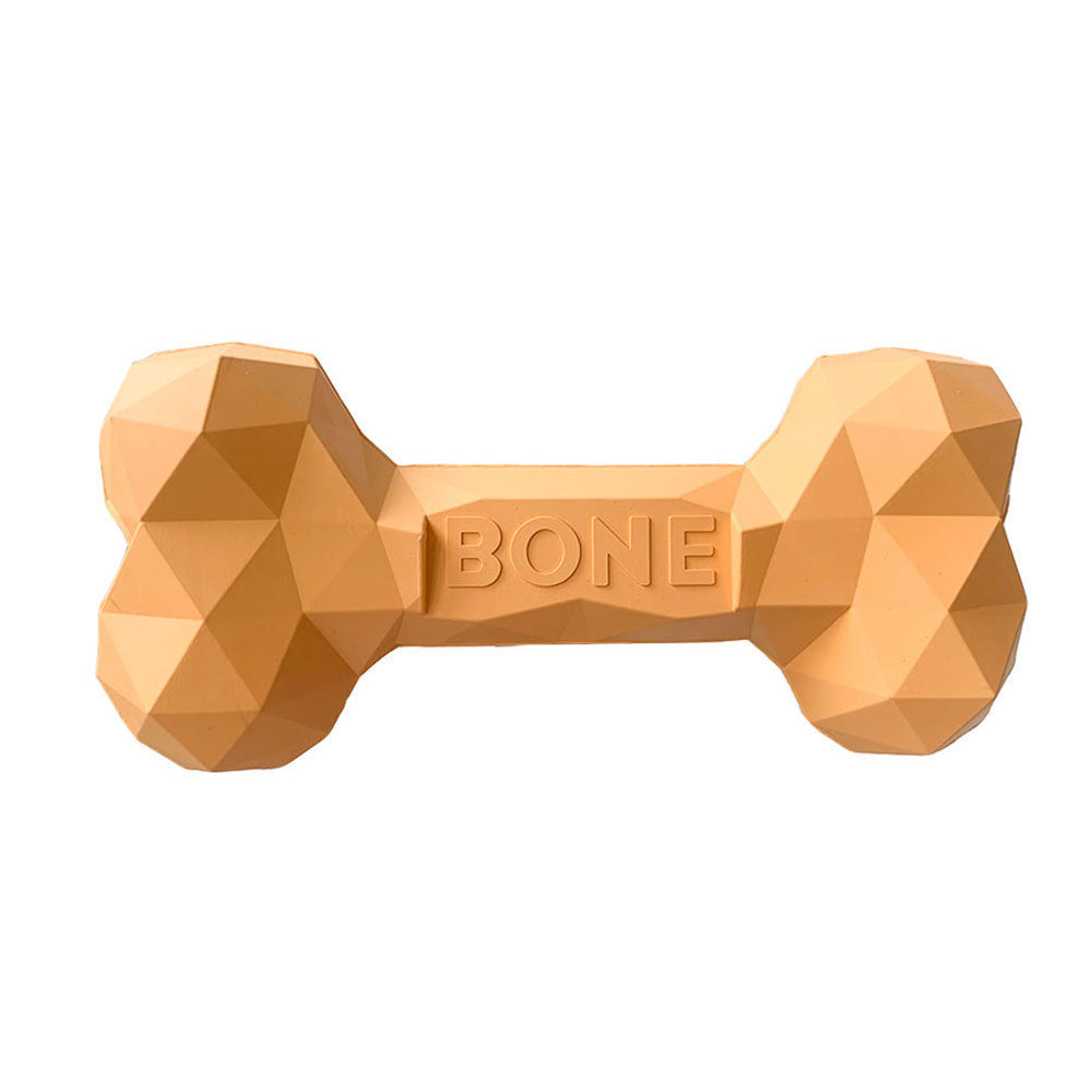 Teeth Grinding Bite Resistant Rubber Bone Toy
