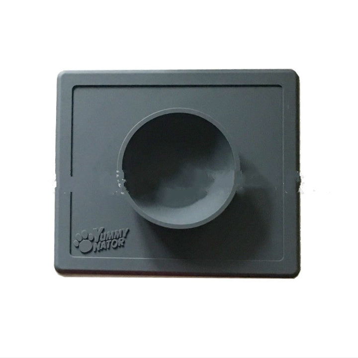 anti-splash anti-sprinkler silicone pet bowl pet plate