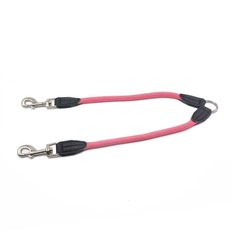 Double-Headed One-To-Two Nylon Dog Leash