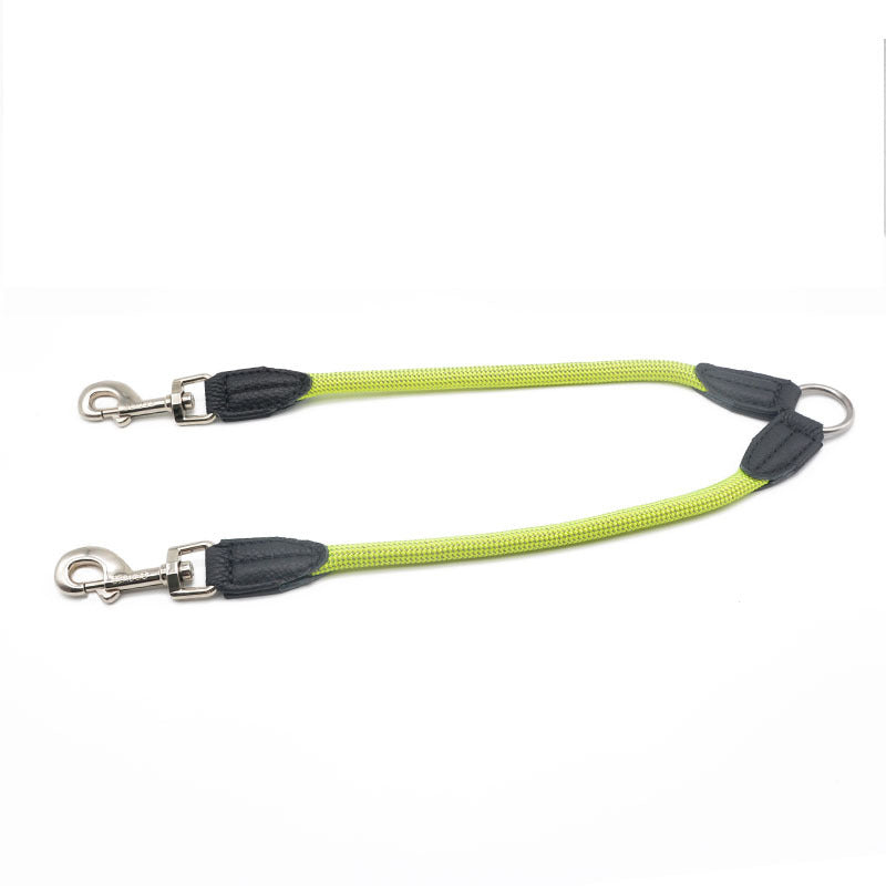 Double-Headed One-To-Two Nylon Dog Leash