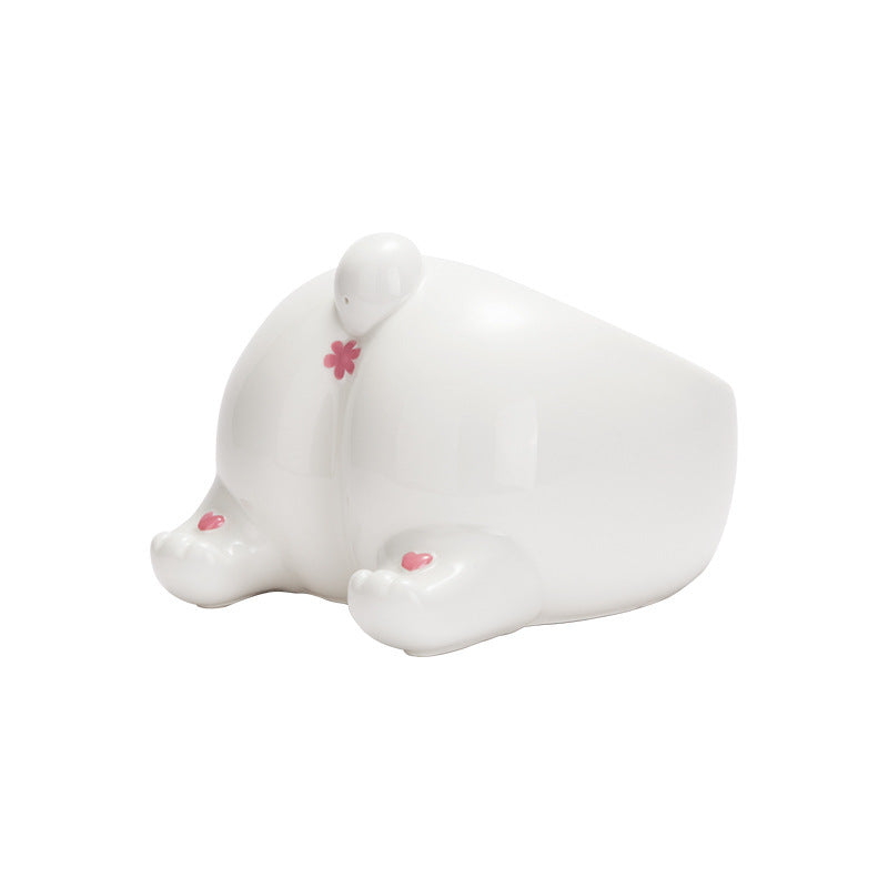 Ceramic Pet Bowl Cat Bowls Dog Feeding