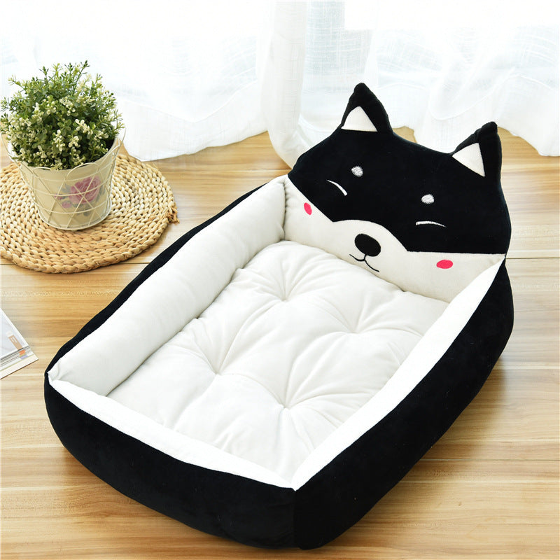 Dog House Soft Fleece Nest Dog Baskets
