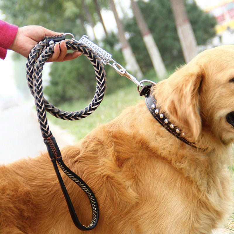 Leather Traction Rope Chain Explosion-proof