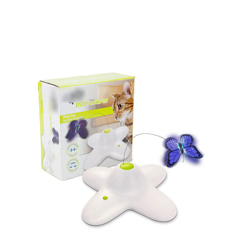 Butterfly Flying Funny Cat Artifact Funny Cat Toy