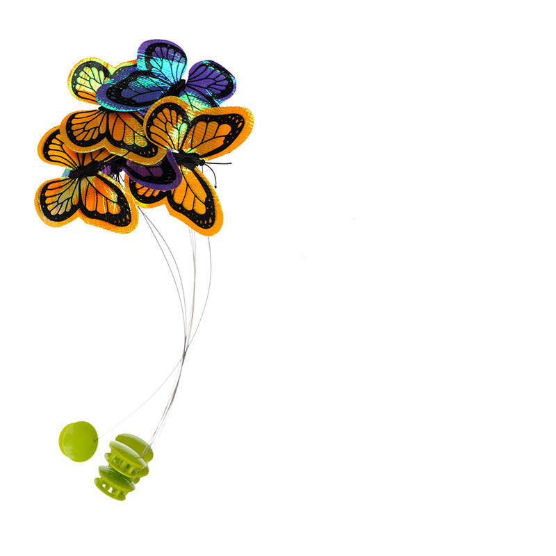 Butterfly Flying Funny Cat Artifact Funny Cat Toy