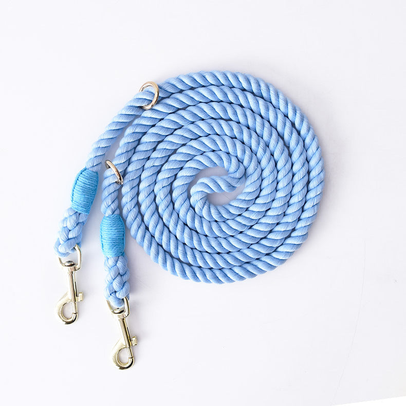Rainbow Knitting Of Traction Rope