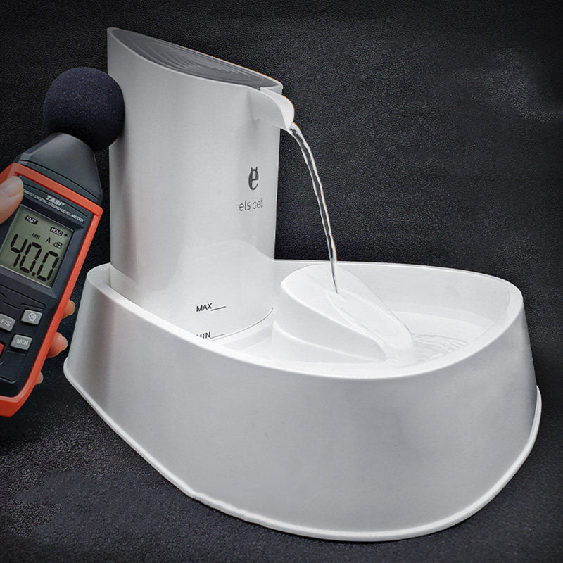 Water Fountain Feeding Machine with 4 Layer Filter