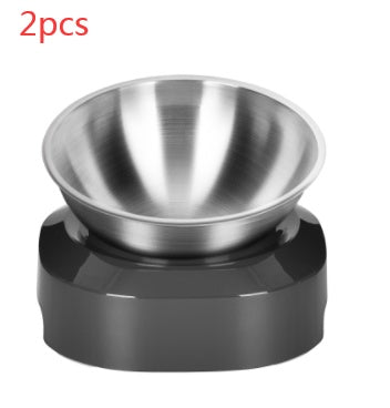 Pet Stainless Steel Bowl Pet Double