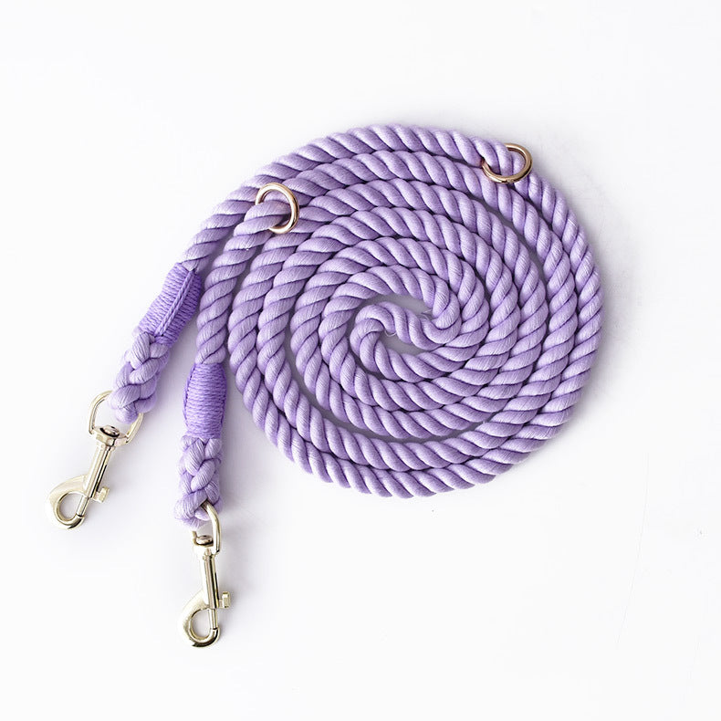 Rainbow Knitting Of Traction Rope