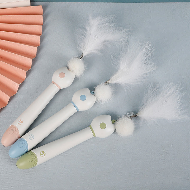 Laser Double-head Telescopic Funny Cat Stick Toy