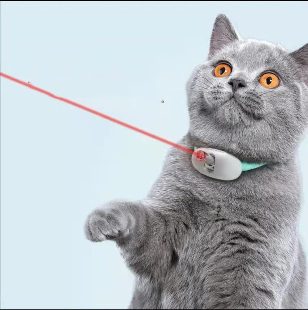 Automatic Cat Teaser Kitty Laser Pen Light