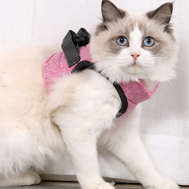 Cat Traction Rope Breathable Light Chest Strap