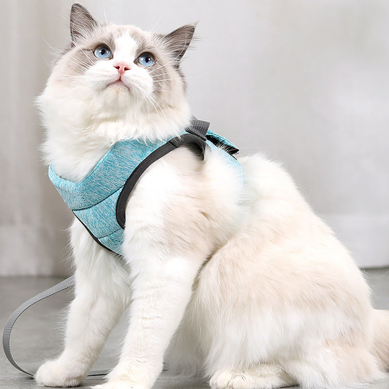 Cat Traction Rope Breathable Light Chest Strap