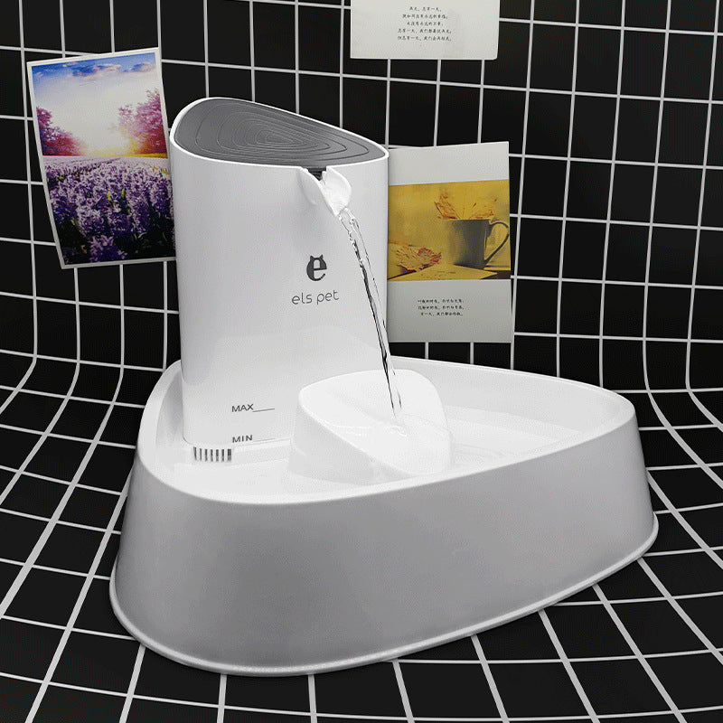 Water Fountain Feeding Machine with 4 Layer Filter