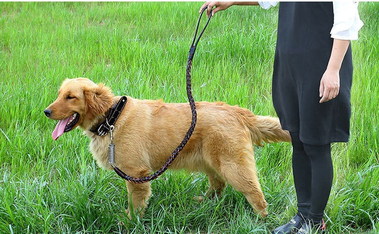 Leather Traction Rope Chain Explosion-proof