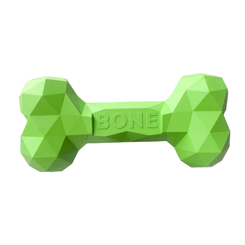 Teeth Grinding Bite Resistant Rubber Bone Toy