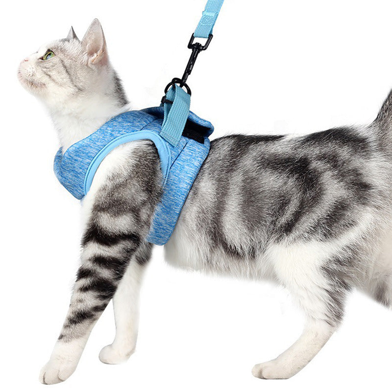 Cat Traction Rope Breathable Light Chest Strap
