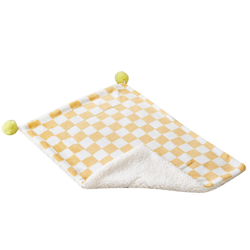 Comfortable Bed For Cats Dogs Plush Pet Blanket