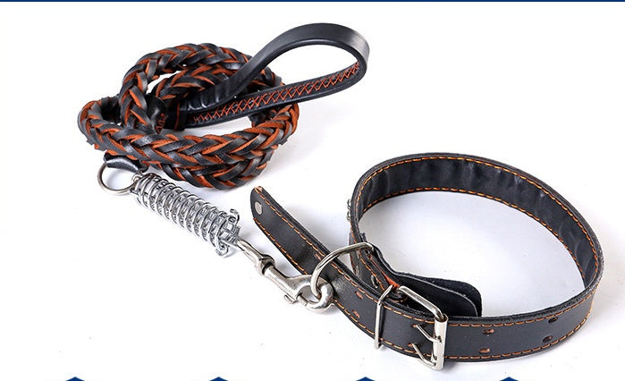 Leather Traction Rope Chain Explosion-proof