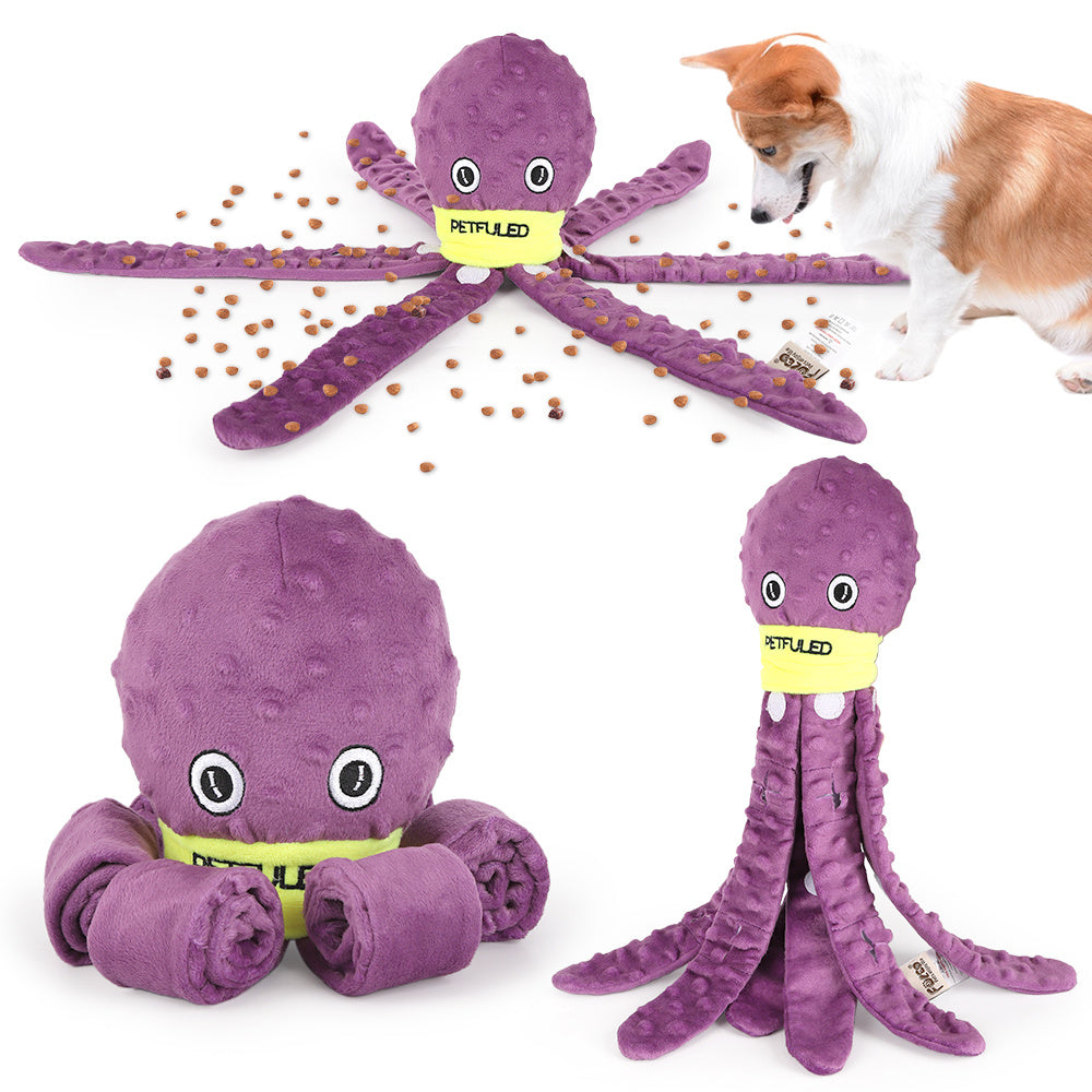 Dog Snuffle Toy Dog Plush Octopus Toys