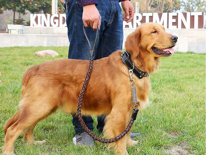 Leather Traction Rope Chain Explosion-proof