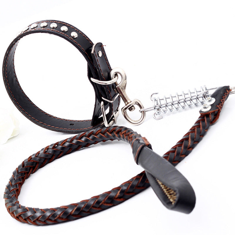 Leather Traction Rope Chain Explosion-proof