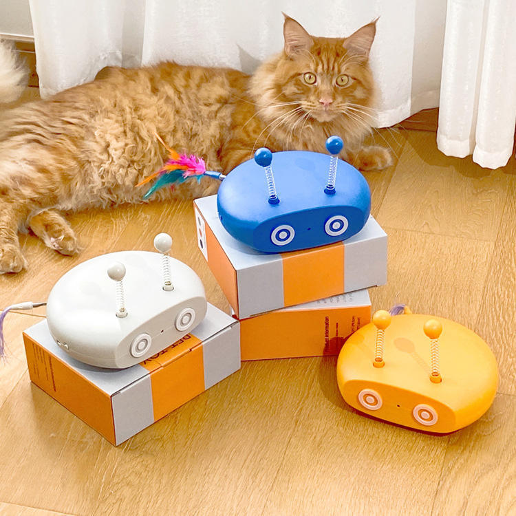 Cat Funny Pet Teasing Robot Laser Toys
