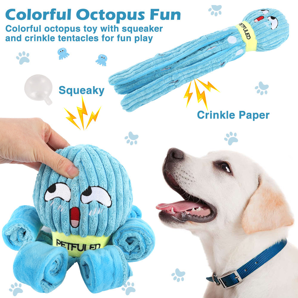 Dog Snuffle Toy Dog Plush Octopus Toys