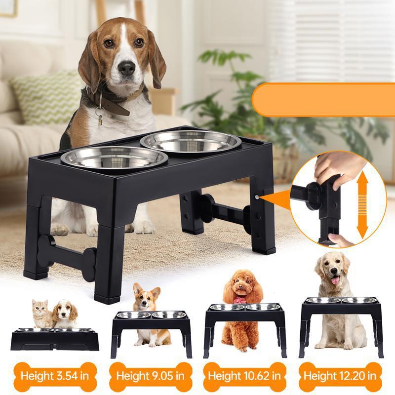 Pet Lifting Feeding Bowl Neck Protection Anti-tumble