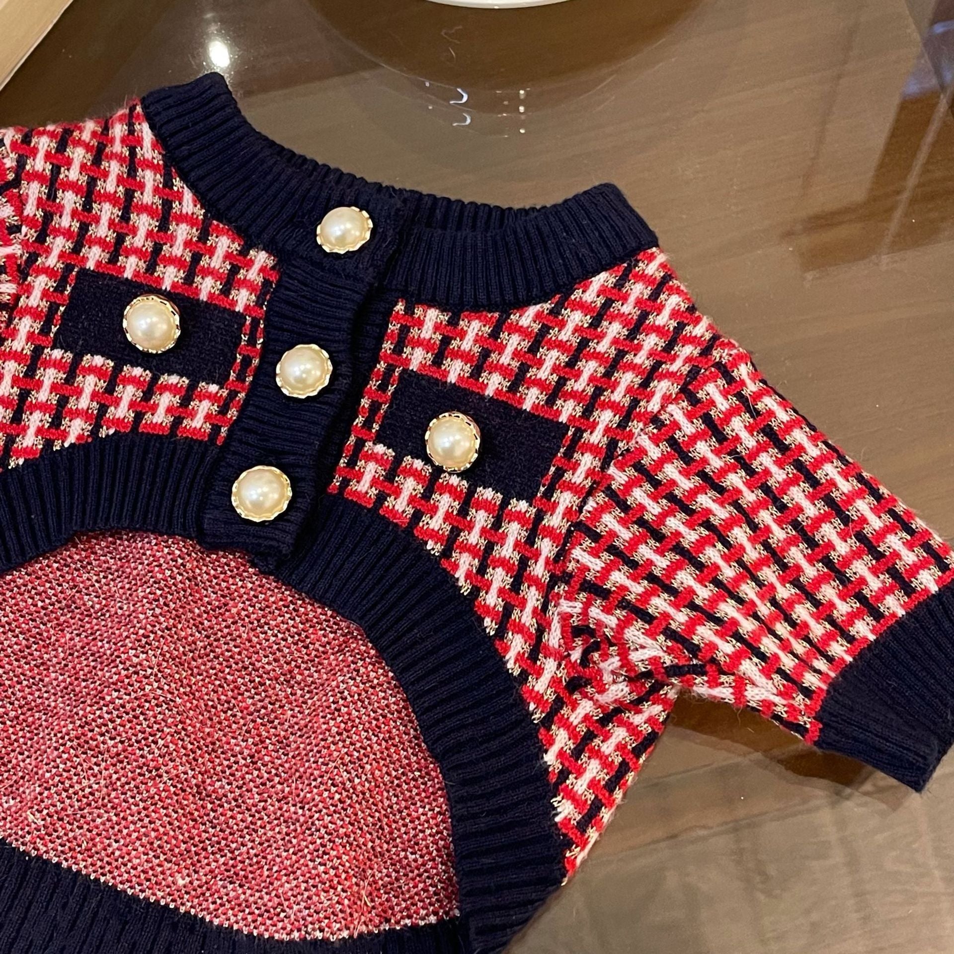 Fashion Cute Print Winter Pet Clothes