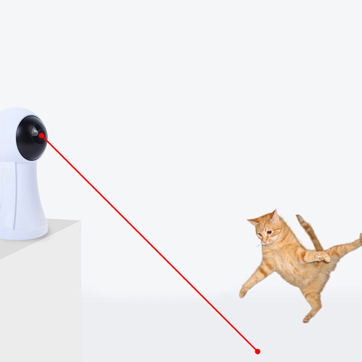 Funny Cat Artifact Infrared Laser Exercise Toy