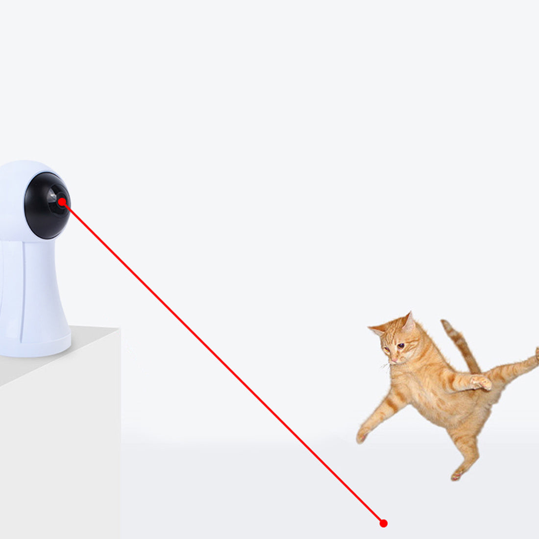 Funny Cat Artifact Infrared Laser Exercise Toy