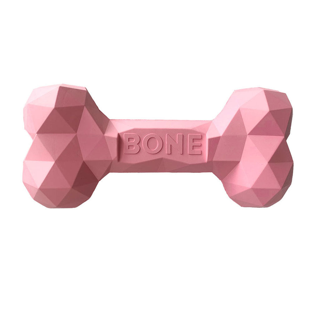 Teeth Grinding Bite Resistant Rubber Bone Toy
