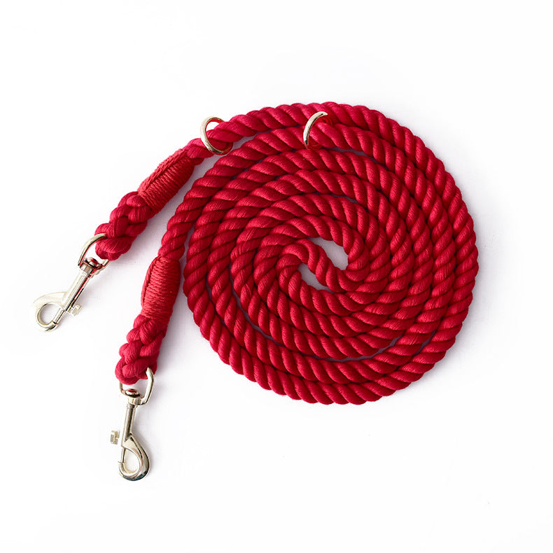 Rainbow Knitting Of Traction Rope