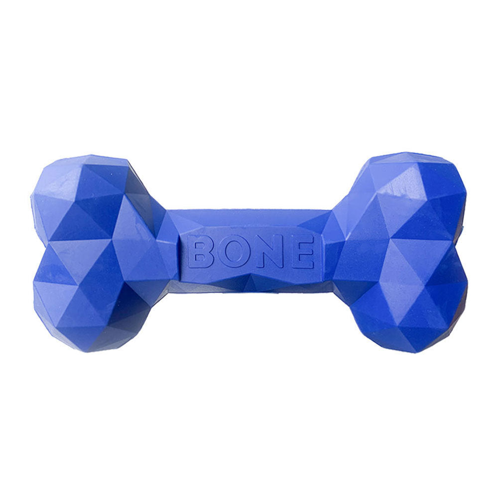 Teeth Grinding Bite Resistant Rubber Bone Toy