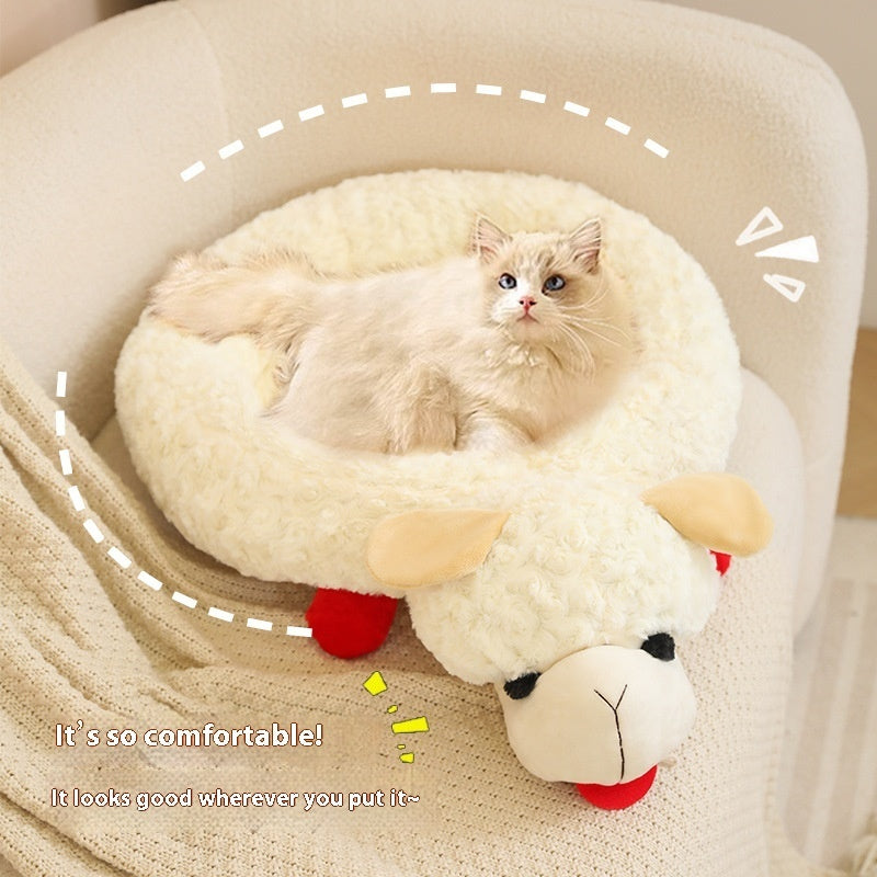 Pet Supplies Dog Cat Plush Nest Four Seasons
